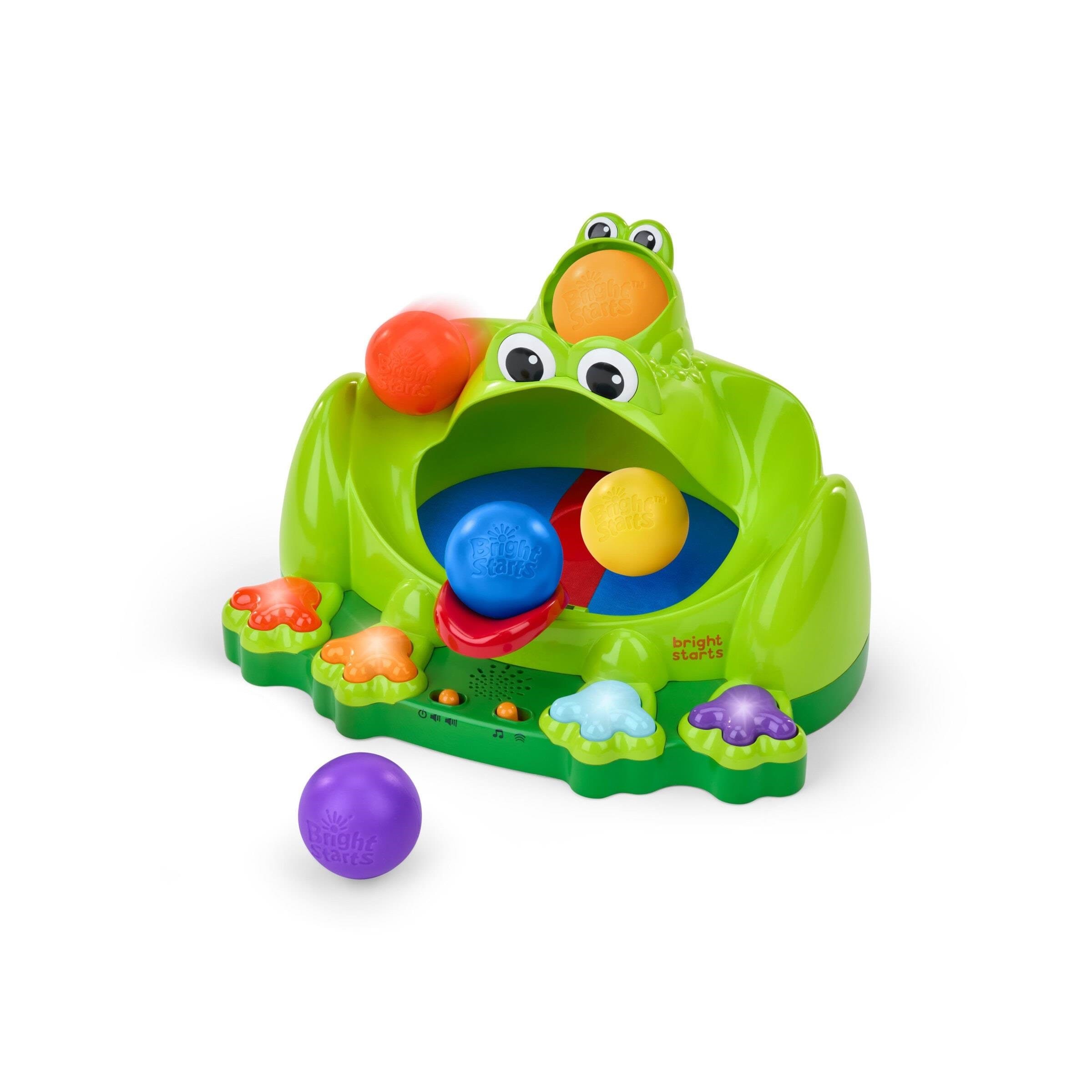 Bright Starts Poppin' Ball Frog Boldspil Babylegetøj BS-17159