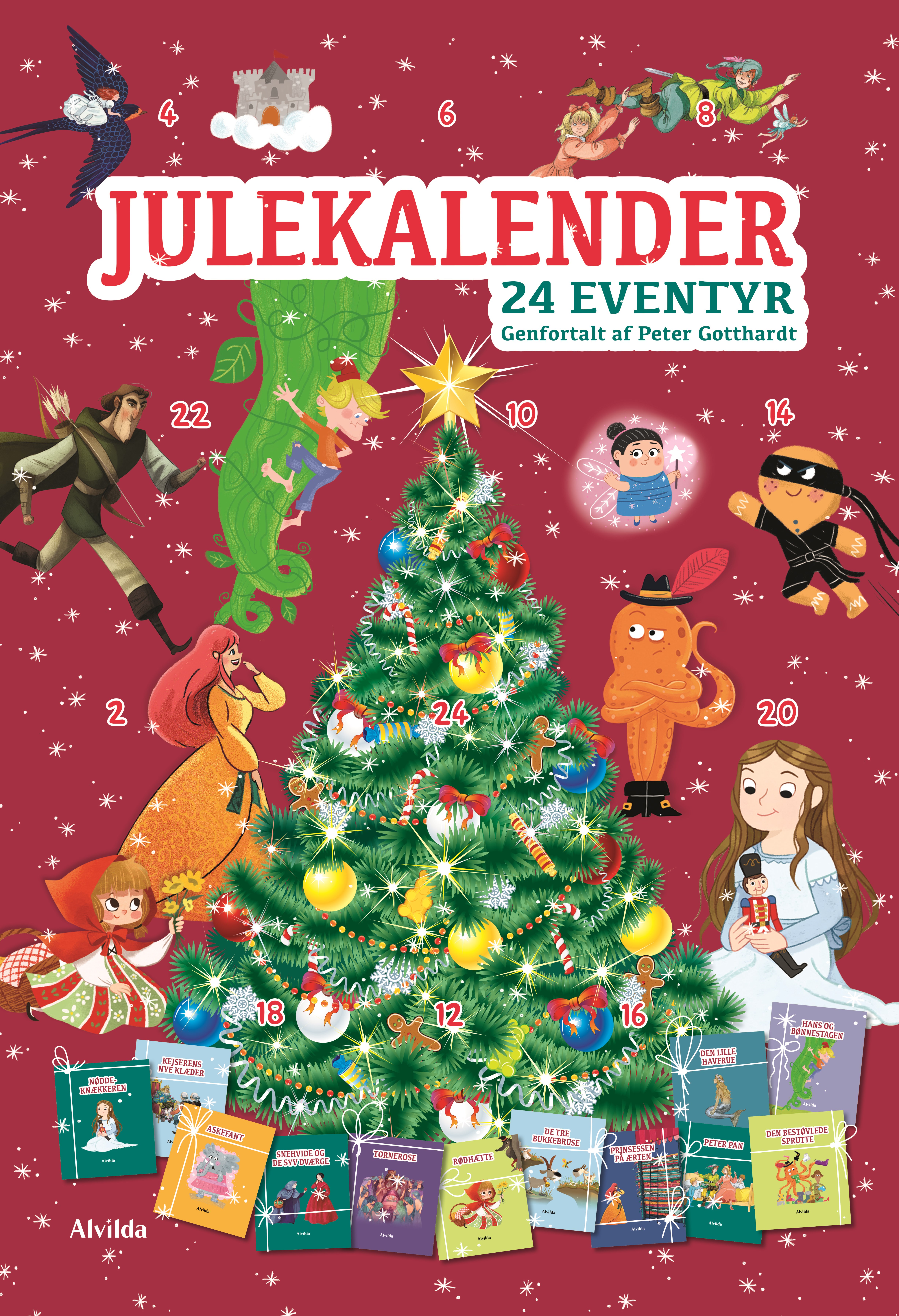 Forlaget Alvilda Eventyr - Julekalender 2026 Julekalender 9788741529837