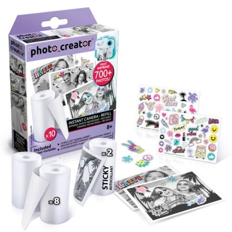 Studio Creator PHOTO CREATOR Instant Camera Refill Paper and Stic Kreativt Legetøj 12306