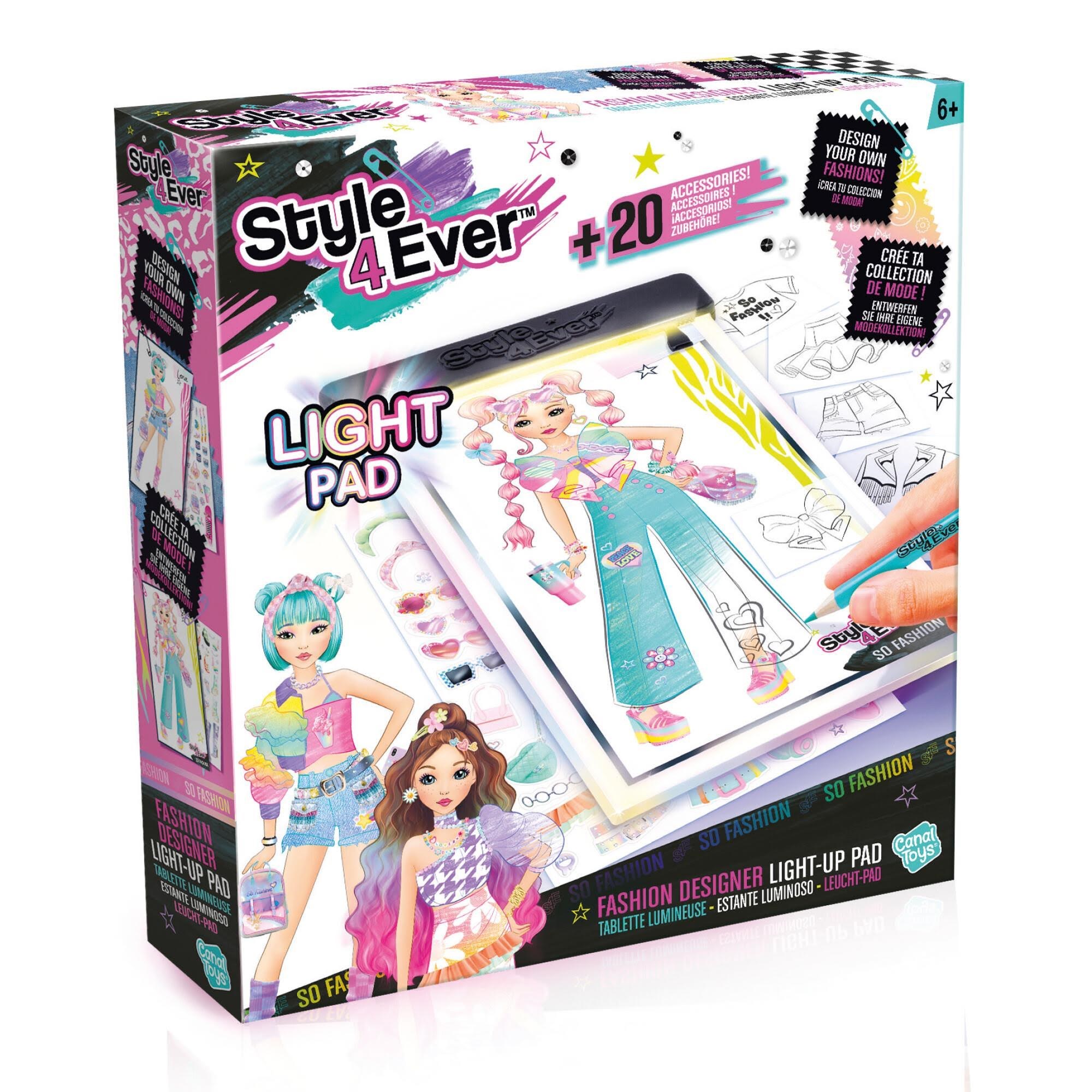 Style 4 Ever Fashion Designer Light-up Pad Kreativt Legetøj 320