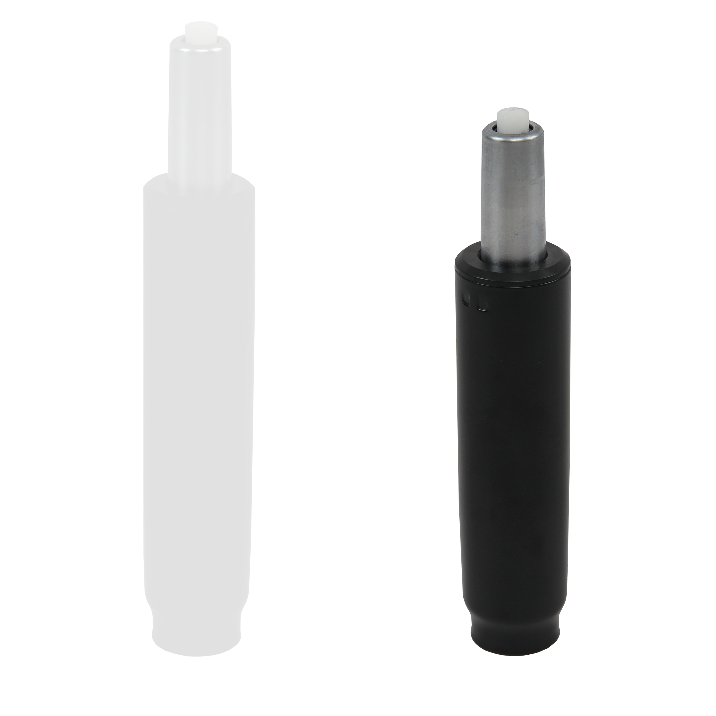 DUTZO Gas Lift - 8cm Class 4 Tilbehør - Sort - Metal - Op til 130 kg Gamerstol DGCA-C4LIFT-8CM
