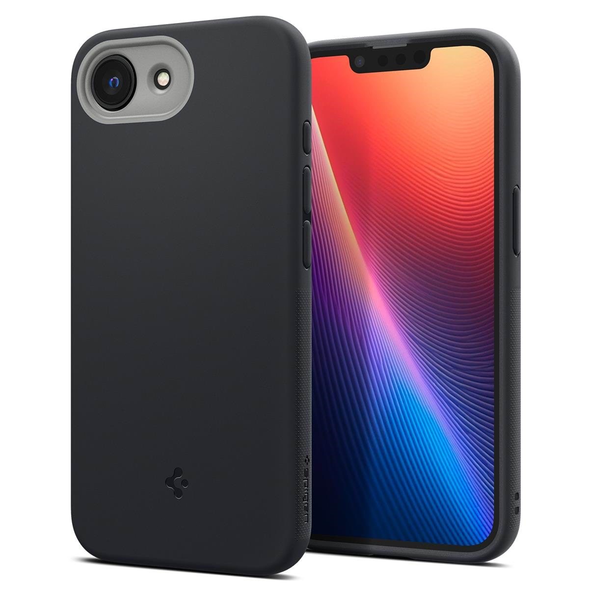Spigen Nano Pop MagSafe - black sesame - iPhone 17e/16e Mobilcover ACS09155