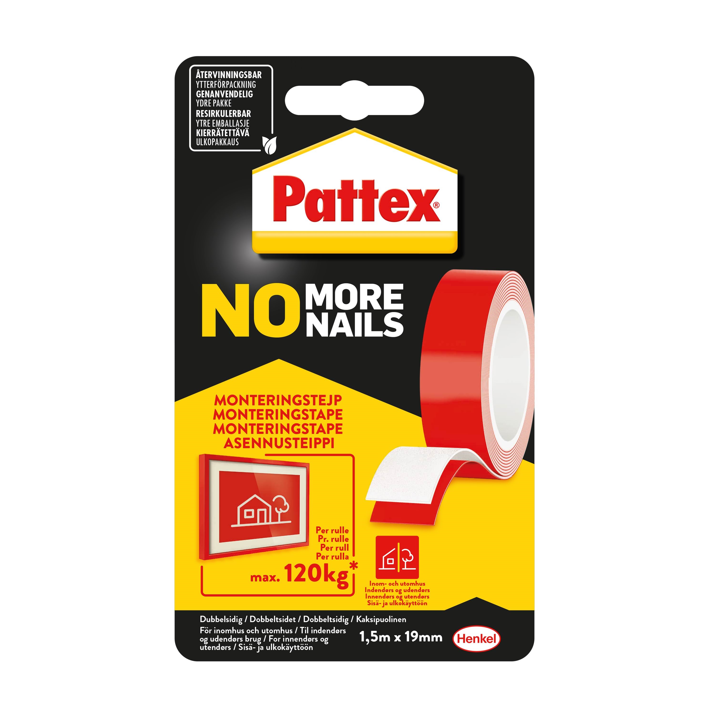 Pattex TAPE “ NO MORE NAILS” Tape 9H 2857833