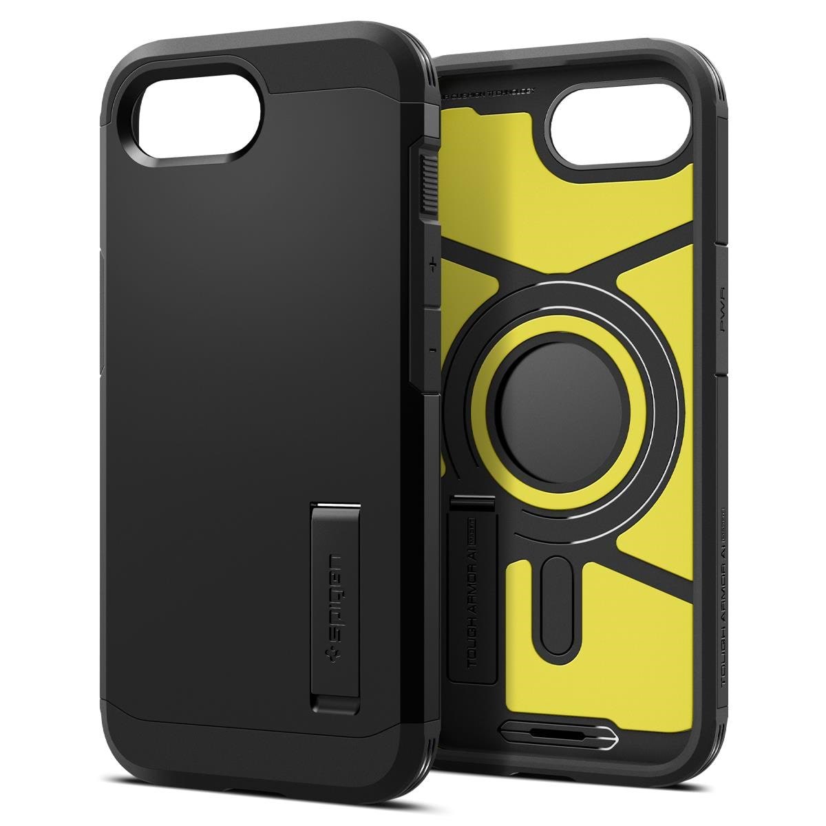 Spigen Tough Armor MagSafe - black - iPhone 17e/16e Mobilcover ACS09137