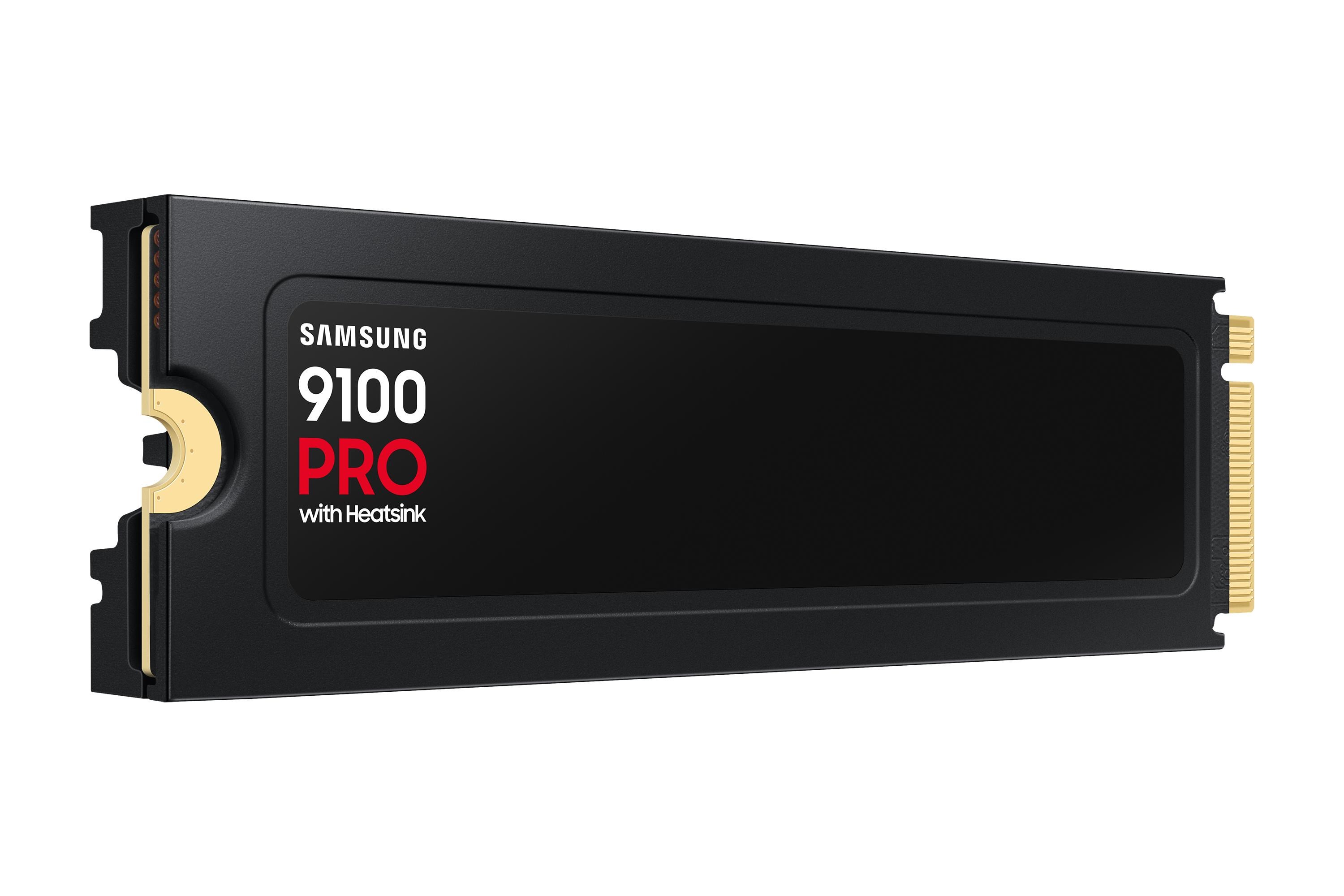 Samsung 9100 PRO SSD - 8TB - Med køleprofil - M.2 2280 - PCIe 5.0 Ssd Harddisk Sort MZ-VAP8T0CW