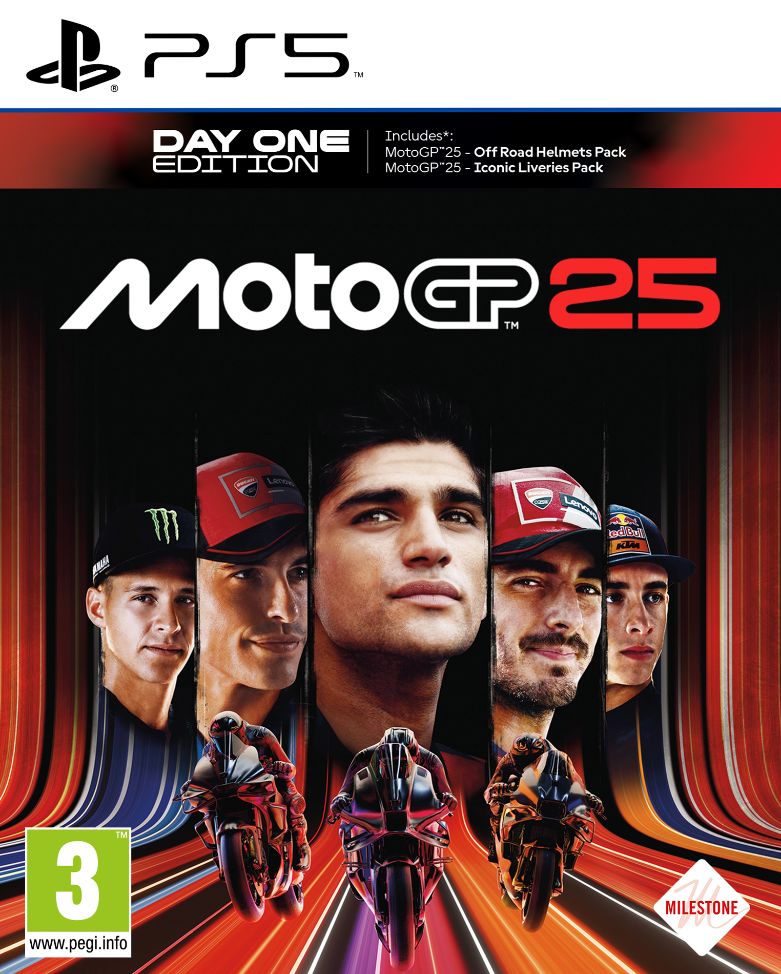 MotoGP 25 (Day One Edition) - Sony PlayStation 5 - Racing Spil 8056216170107