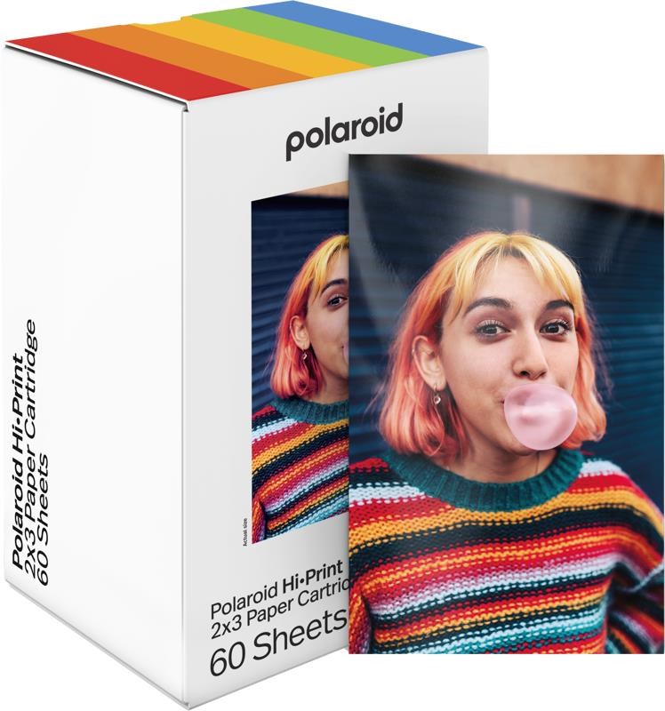 Polaroid Hi-Print 2x3 Paper Cartridge Gen 2 - 60 Sheets Fotopapir 006356