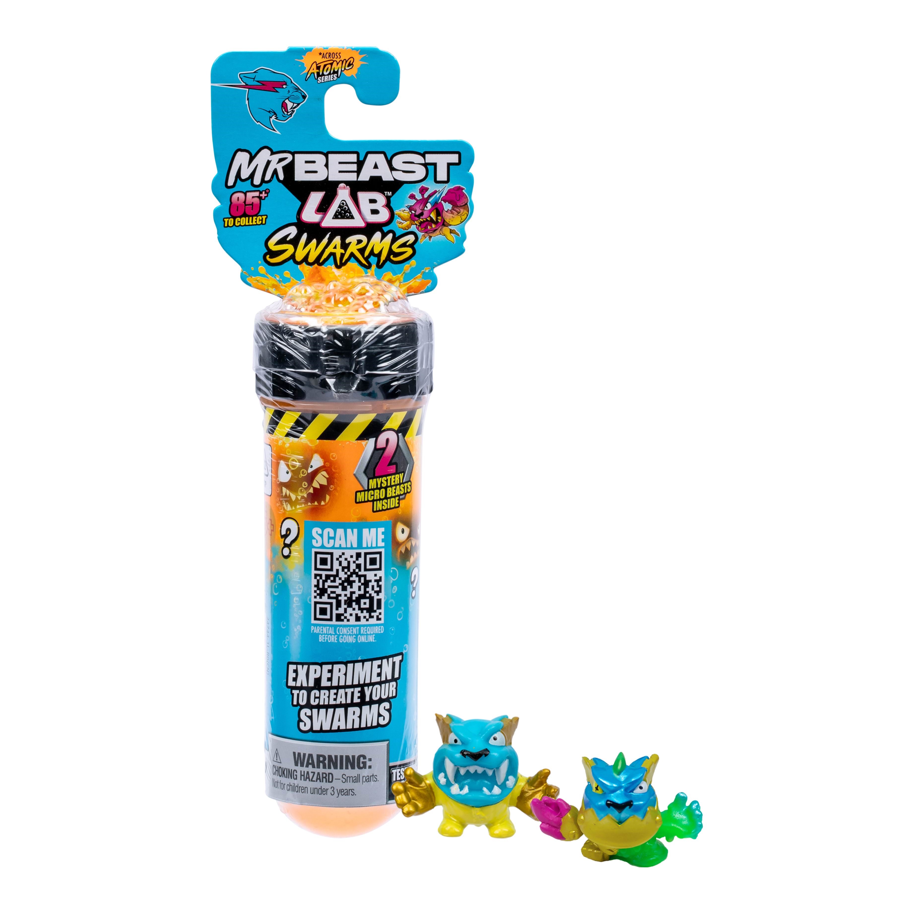 MrBeast Lab Swarms testrør 2 stk. Serie 2 Figur 20378