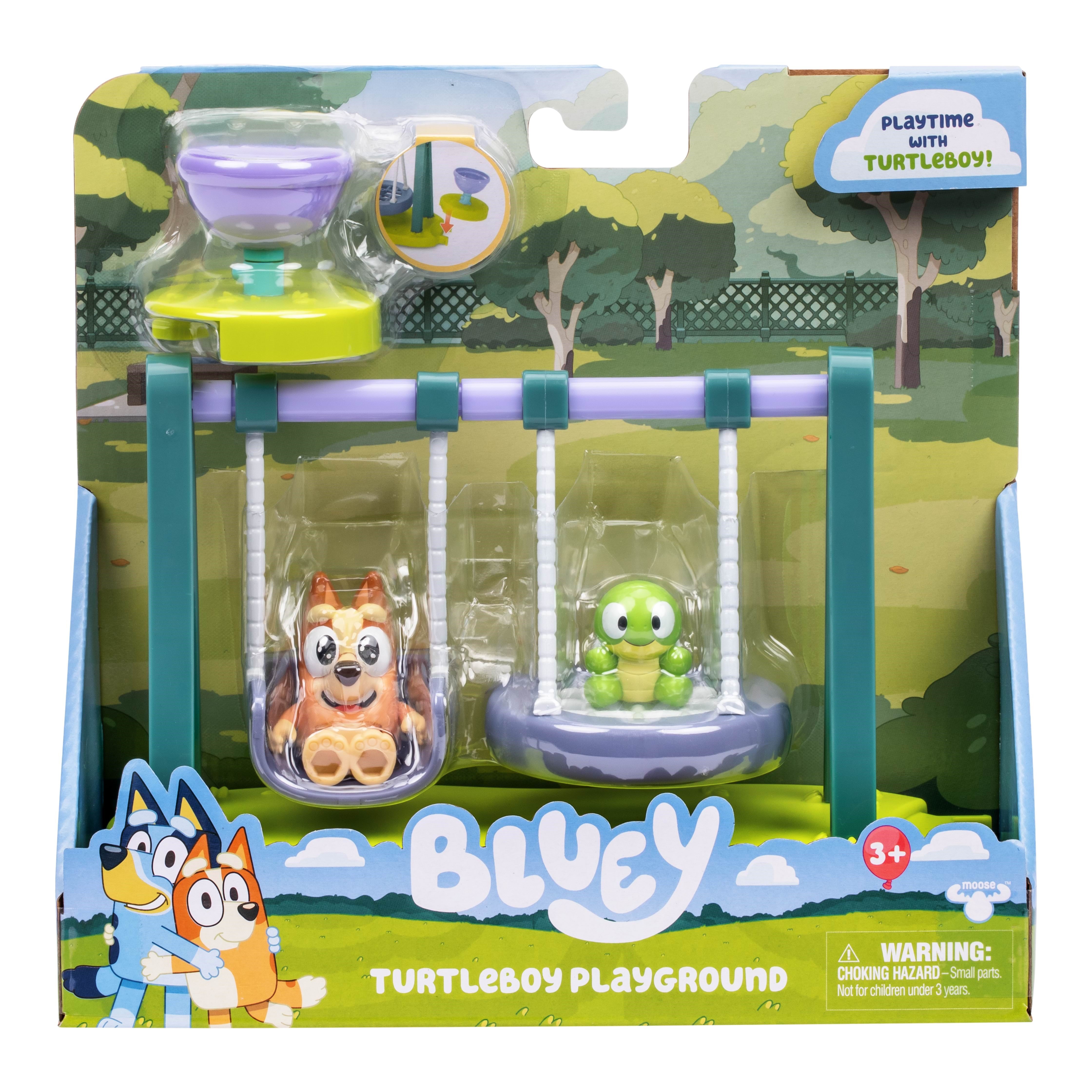 Bluey Legeplads, med Bingo og Turtleboy Legesæt 90316