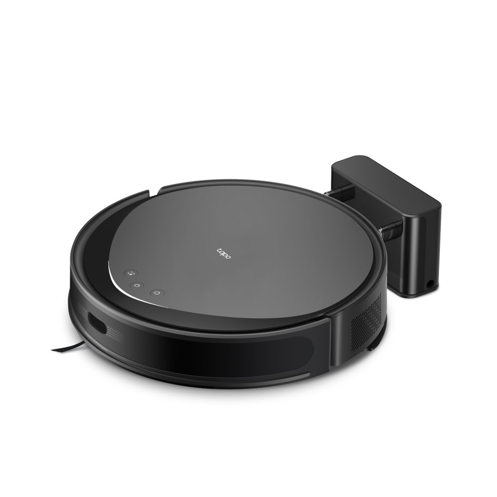 TP-Link Robotstøvsuger Tapo RV20 Max 5300Pa suge MagSlim LiDAR Navigationsrobotstøvsuger og moppe