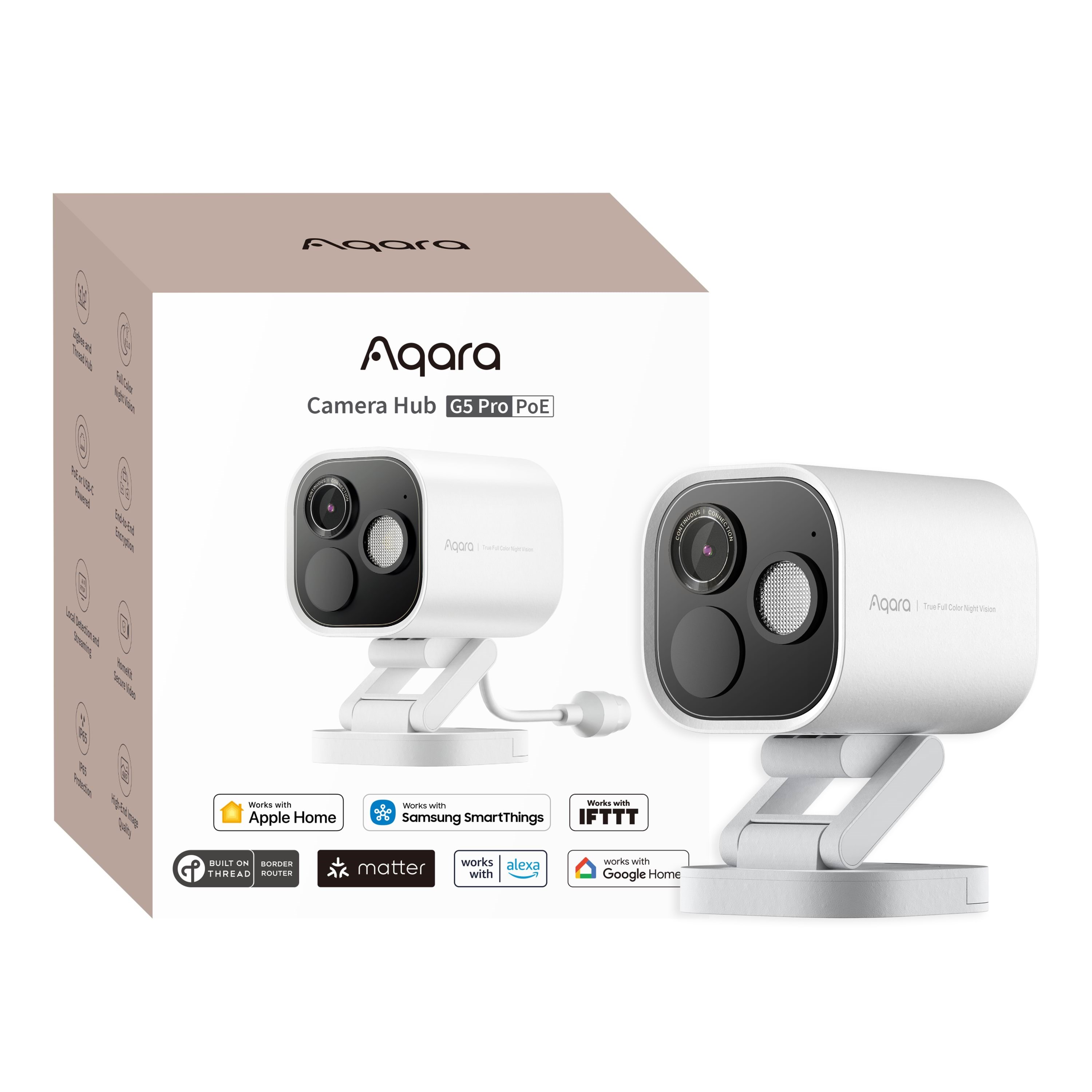 Aqara Camera Hub G5 Pro PoE White Smart Home CH-C03D-W