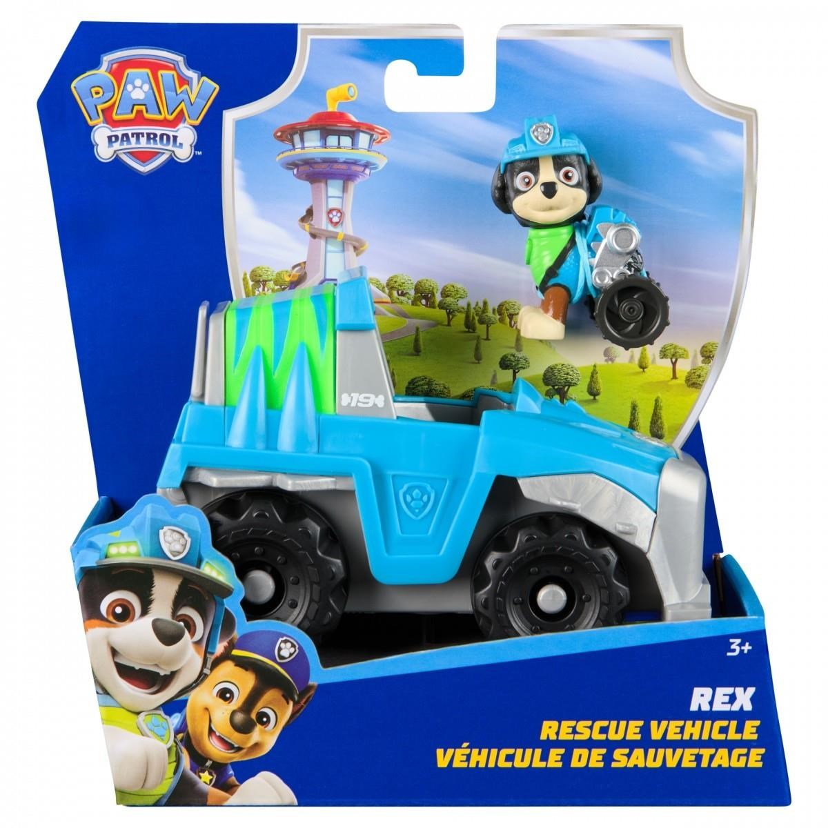 Paw Patrol Basic Vehicle 2.0 - Rex Legetøjsbil 6071216