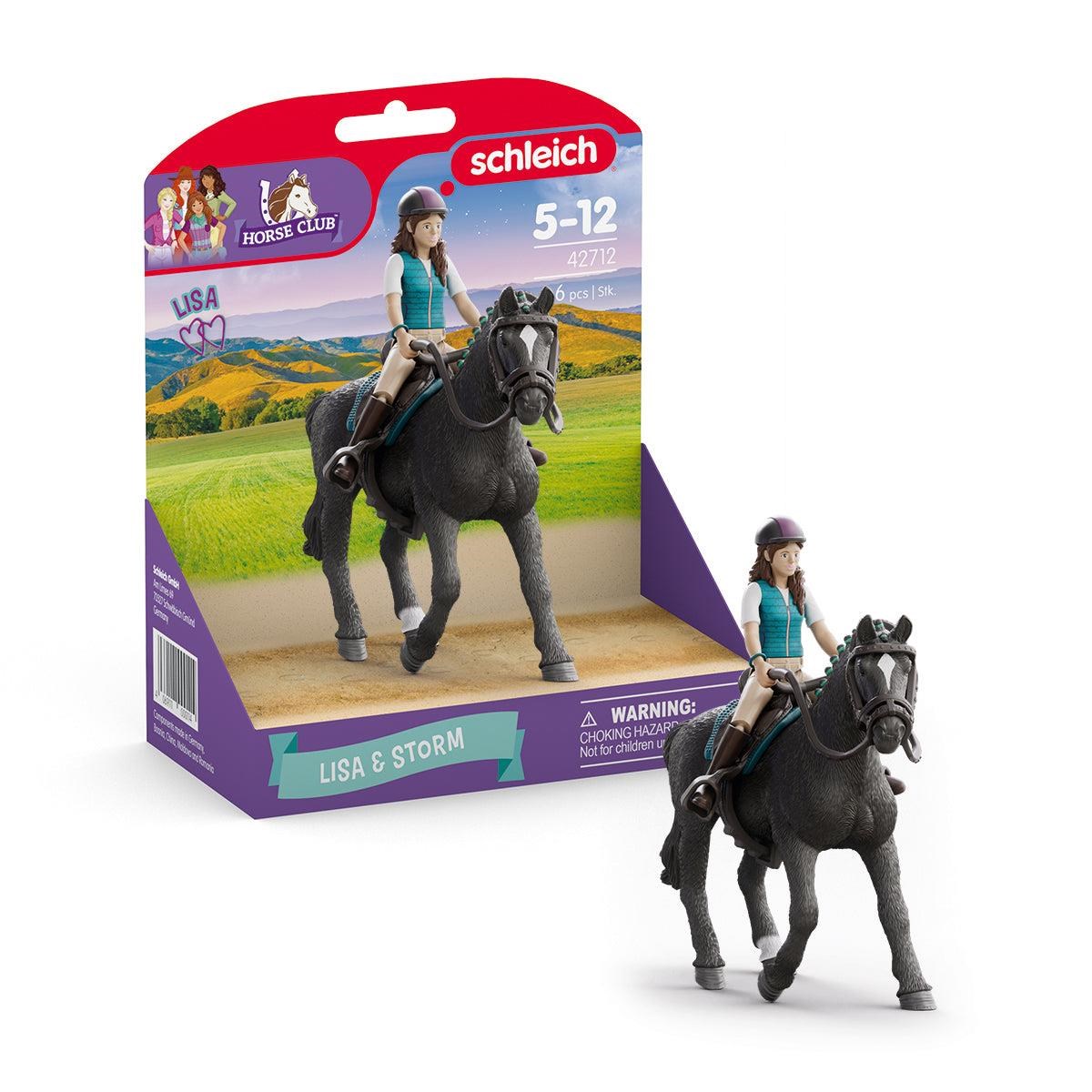 Schleich Horse Club Lisa & Storm Legetøj 42712