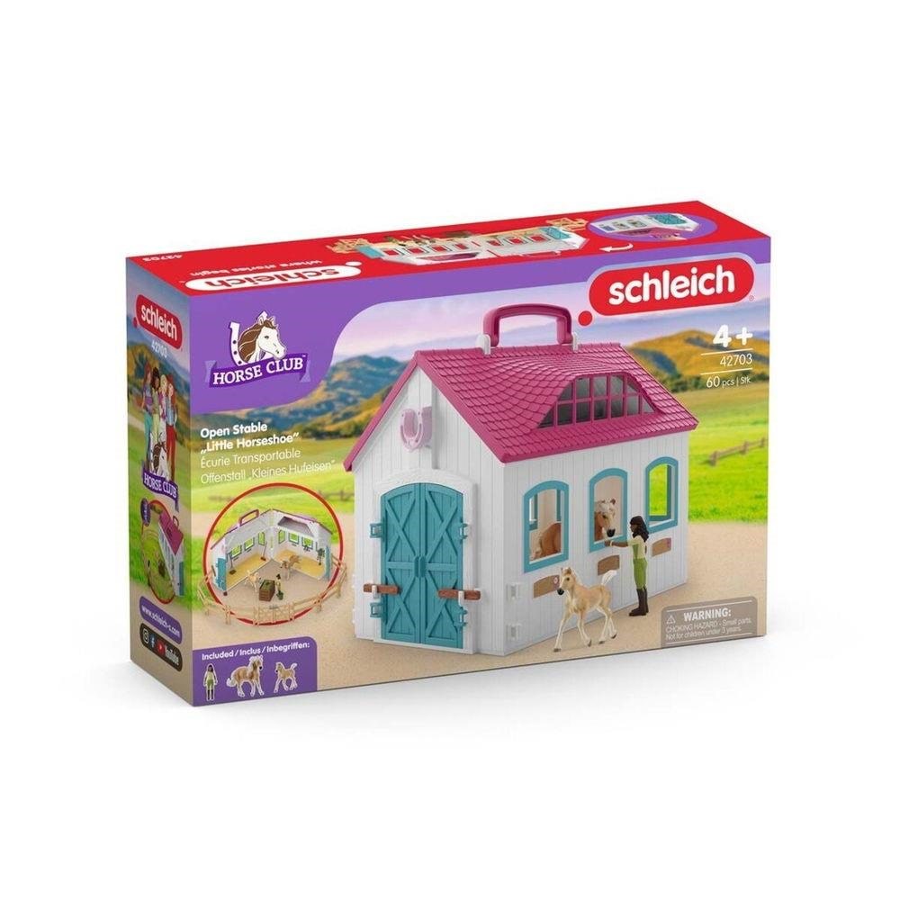 Schleich Åben stald Lille hestesko Legetøj 42703