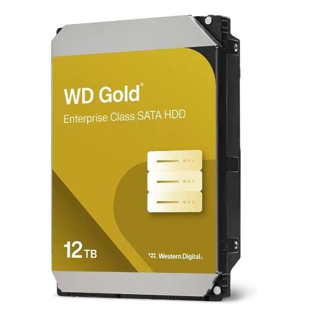 WD Gold - 12TB - Harddisk - WD122KRYZ - SATA-600 - 3.5" Harddisk