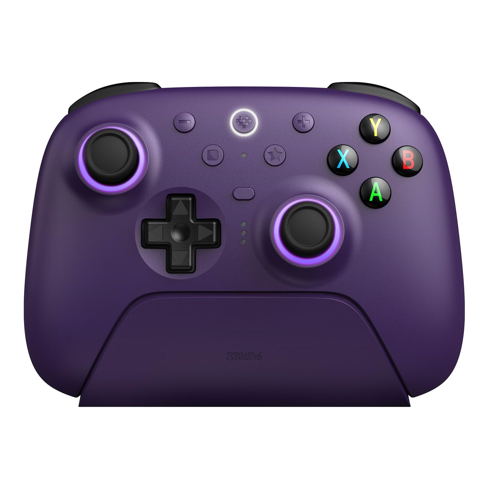 8BitDo Ultimate 2 Wireless 2.4G - TMR - RGB - Purple - Wireless Controller - PC Spil Tilbehør RET00510