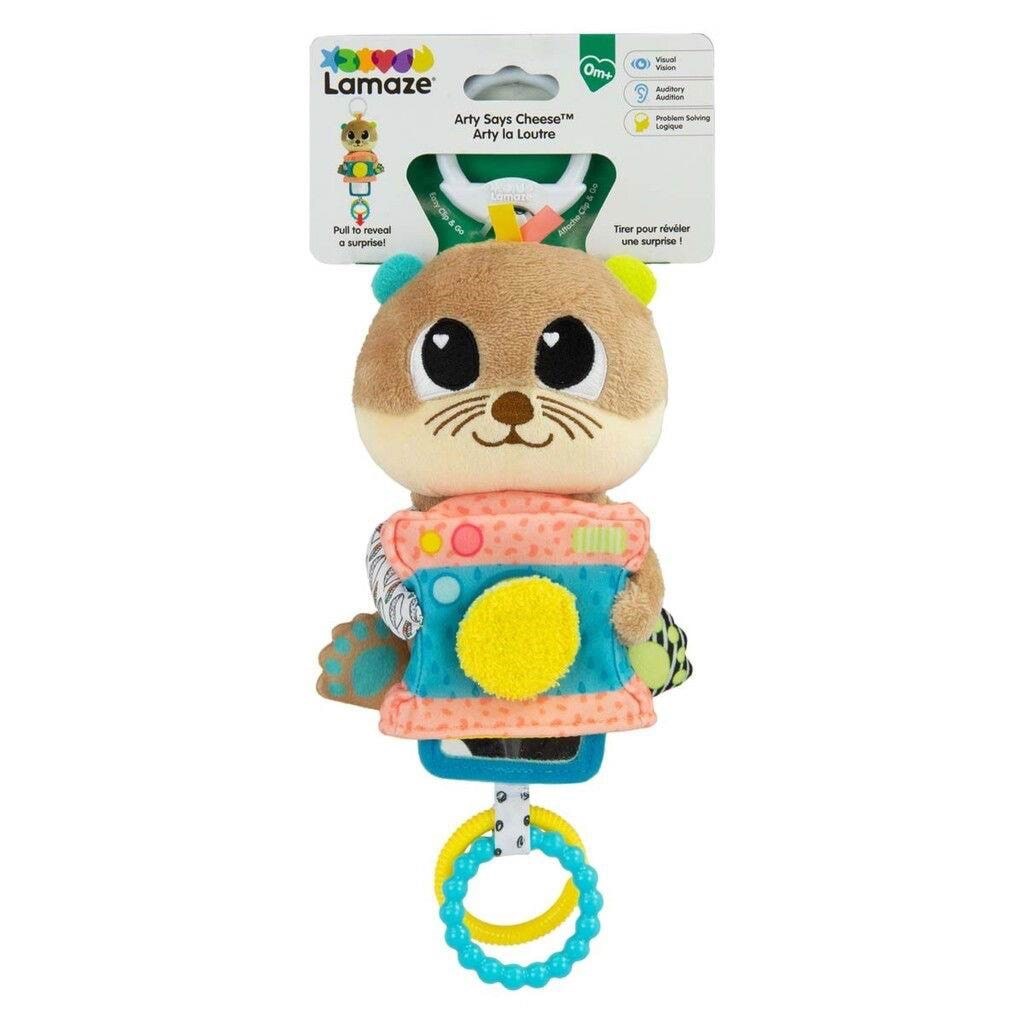 Lamaze Arty Says Cheese Clip & Go Babylegetøj 941-27494