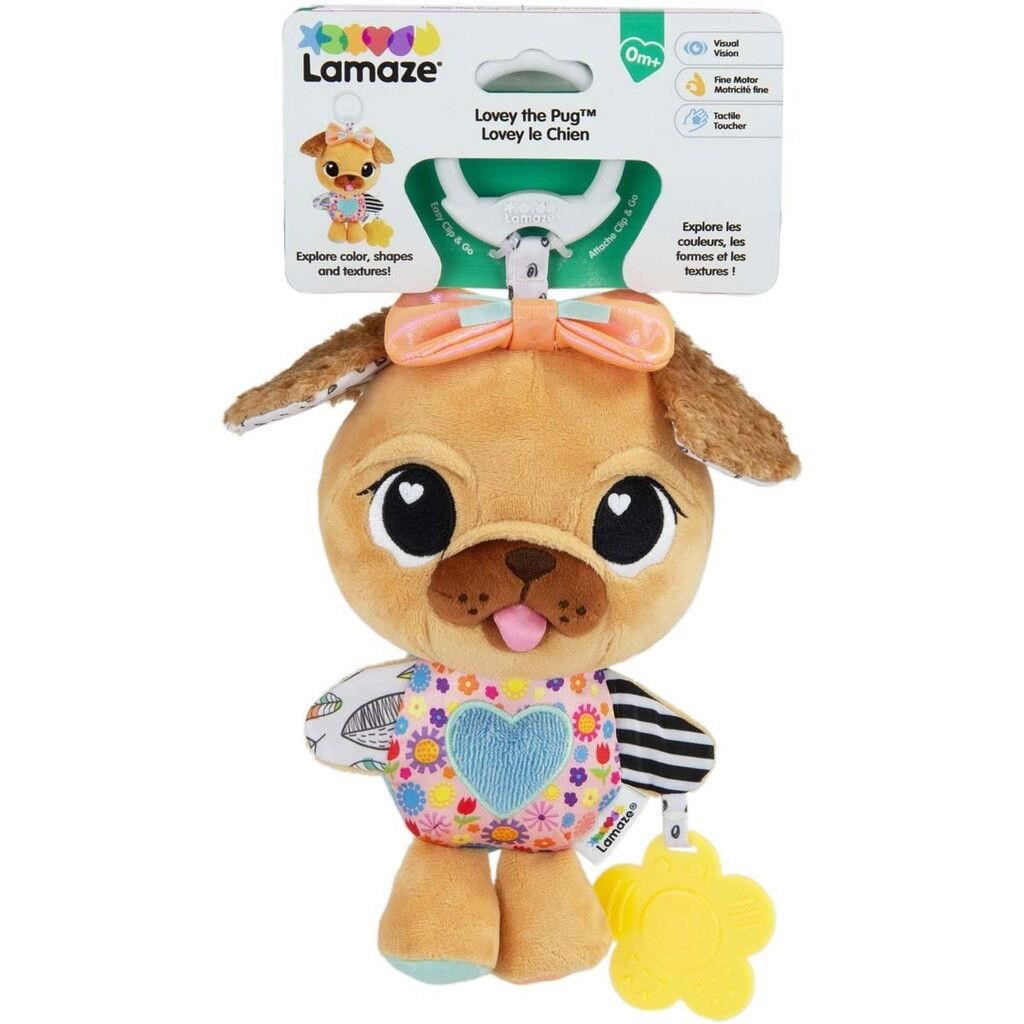 Lamaze Mopsen Lovey Clip & Go Babylegetøj 941-27496