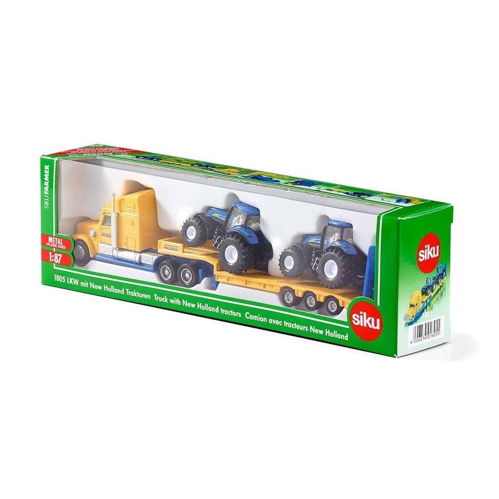 SIKU 1:87 Lastbil med New Holland Traktorer Legetøjsbil 313-1805