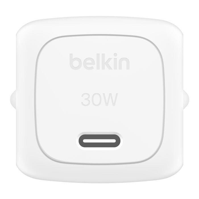 Belkin 30W USB PD Wall Charger with PPS - White Mobil Oplader WCA008KQWH