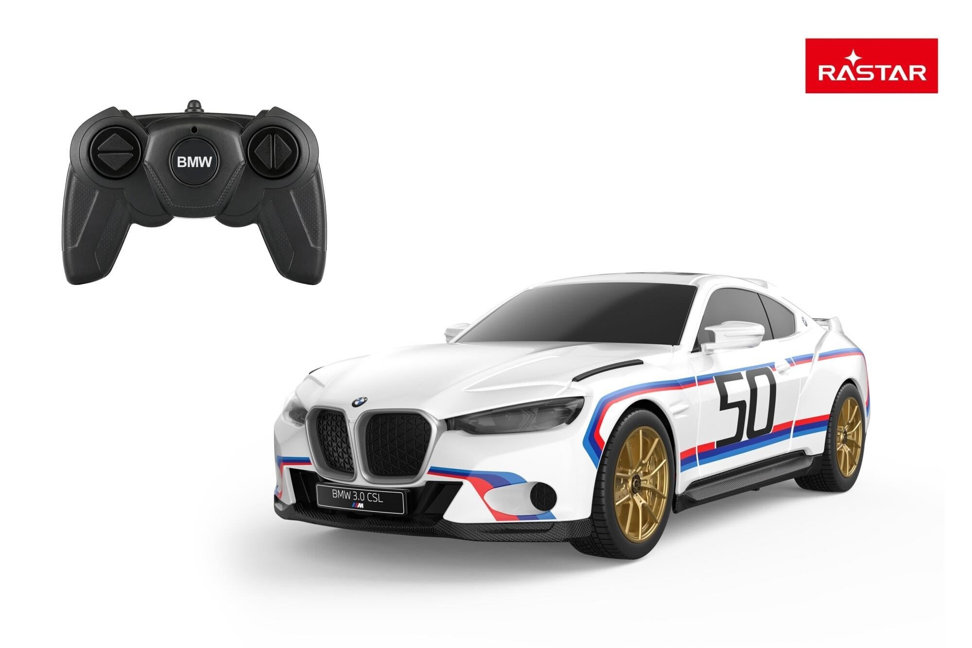 RASTAR R/C 1:24 BMW 3.0 CSL White Legetøjsbil 92900