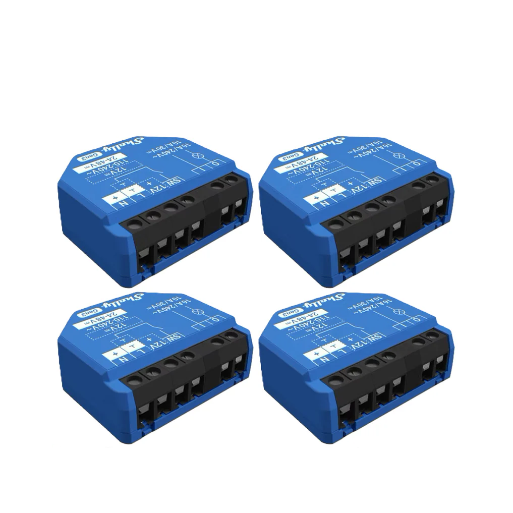 Shelly 1 Gen3 - 4 pack Smart Home Shelly_1_Gen3_4er
