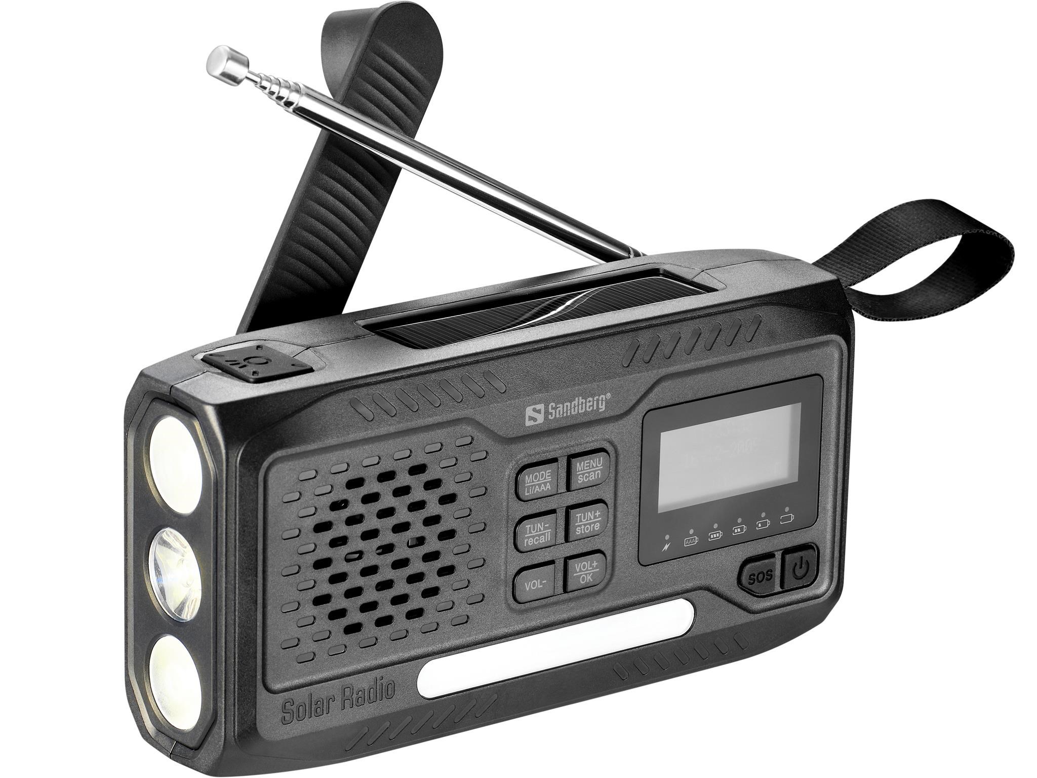 Sandberg Survivor DAB radio All-in-1 - DAB+/FM Radio 421-17