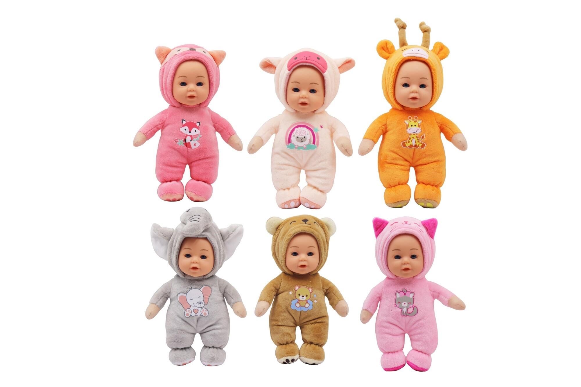 Happy Friend Tilde Doll 18cm With Plush Outfit 6 asst -1 pcs Dukker Og Dukketilbehoer 504230