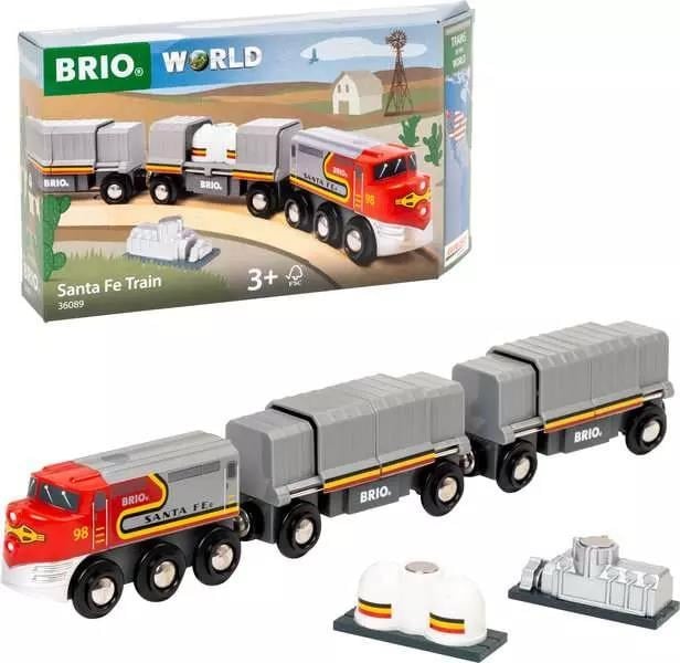 Brio 36089 Santa Fe Train (Trains of the World) Brio Tog