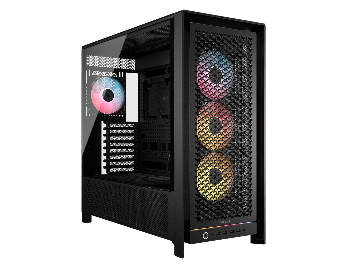 Corsair FRAME 5000D RS ARGB Black - Kabinet - Miditower - Sort Kabinet CC-9011309-WW