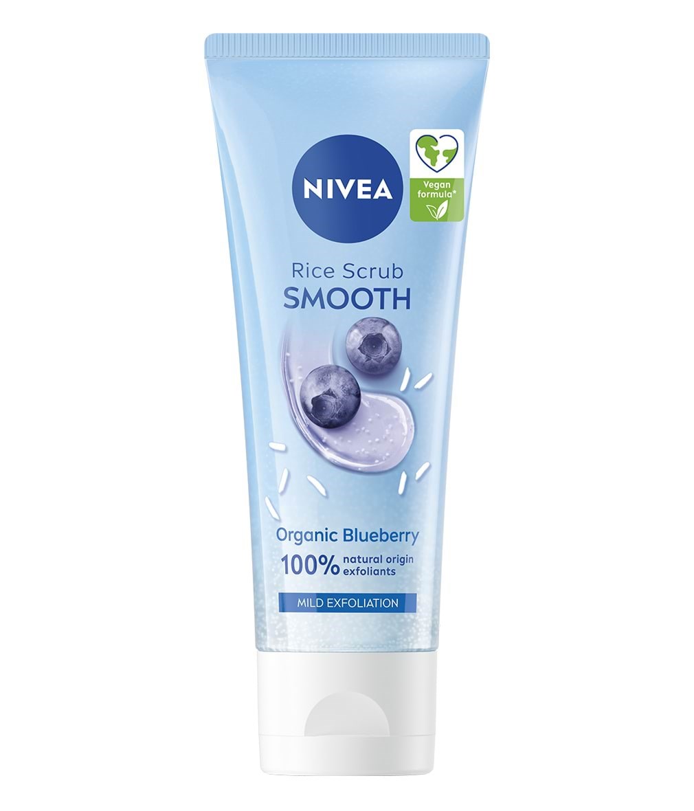 Nivea Rice Scrub Normal Bio Blueberry 75ml Ansigtspleje 42231516