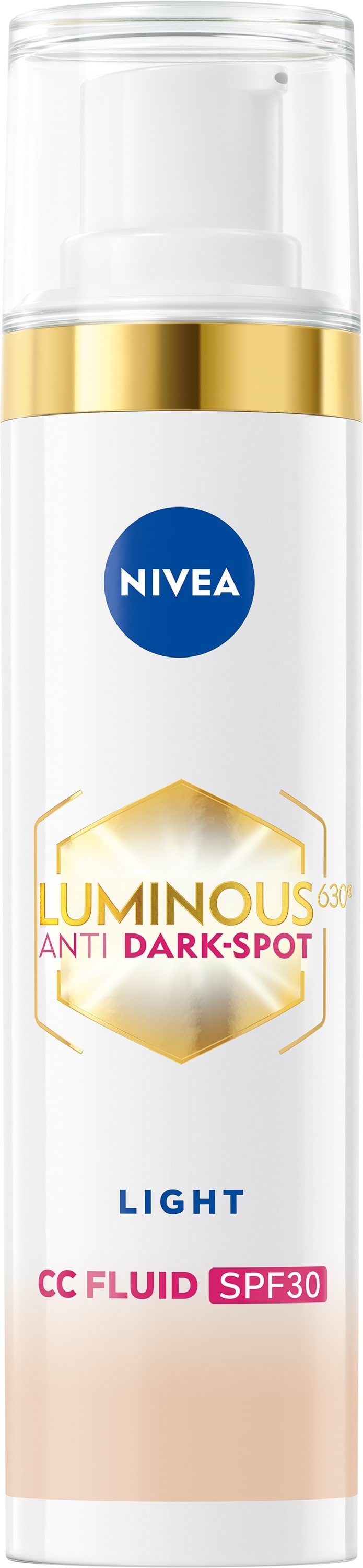 Nivea Luminous630 Anti Dark-Spots CC Fluid 3in1 Light - 40 ml Ansigtspleje 4006000145495