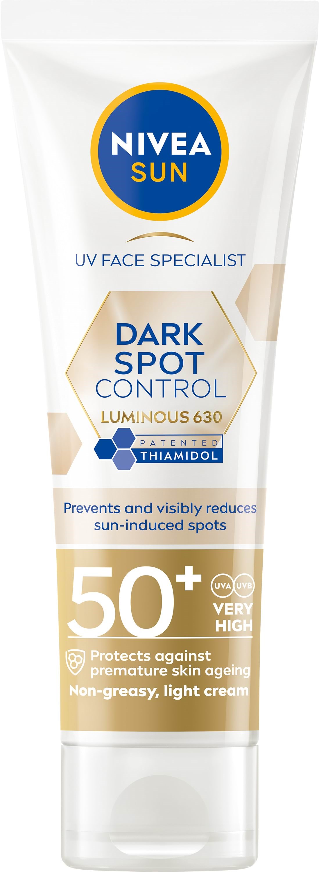 Nivea Luminous630 Spot Control Sun UV SPF50+ - 40 ml Ansigtspleje 4006000002514