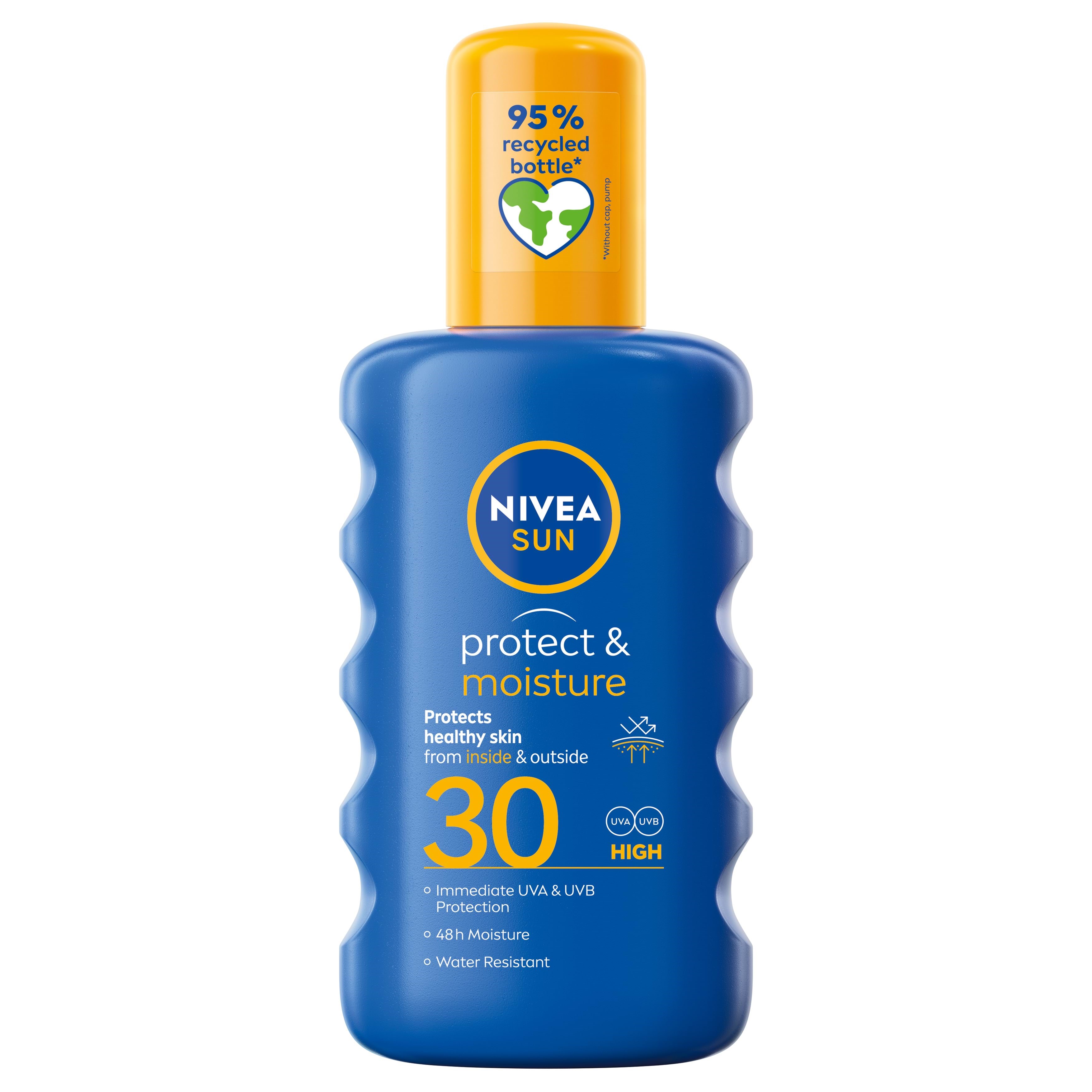 Nivea Protect & Moisture Spray SPF 30 200ml Kropspleje 4005900370617
