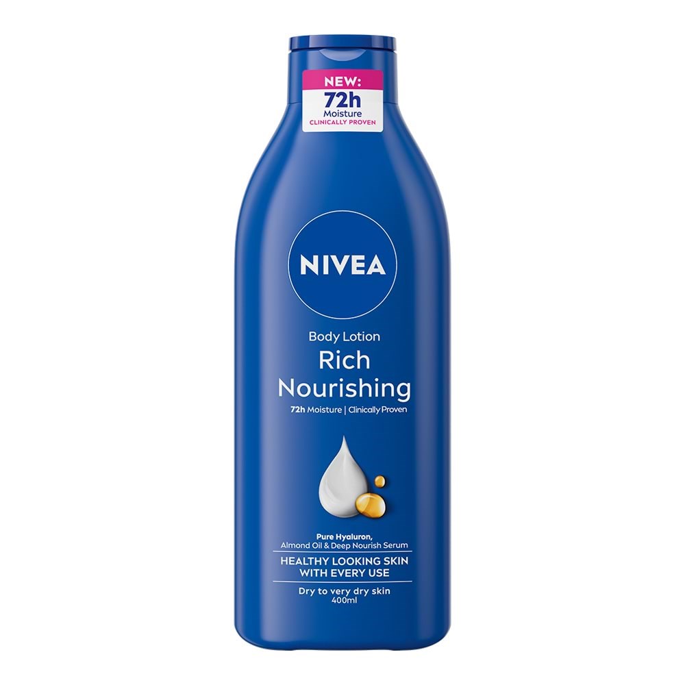 Nivea Rich Nourishing Body Lotion 400ml Kropspleje 4006000089454