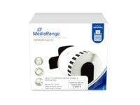 MediaRange - labels - 1 roll(s) - Roll (6.2 cm x 30.48 m) (alternative for: Brother DK-22205)