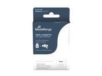 MediaRange - label tape - laminated - 1 cassette(s) - Roll (1.8 cm x 8 m) (alternative for: Brother TZ-241 Brother TZe-241)