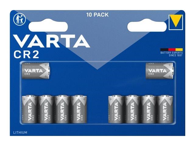 VARTA Professional battery - Cylindrical - 10 x CR2 - primary lithium manganese