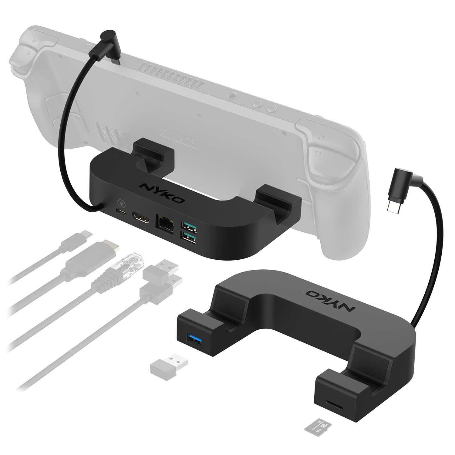 Nyko Power Dock 7-In-1 Usb-C Docking Station - Steam Deck