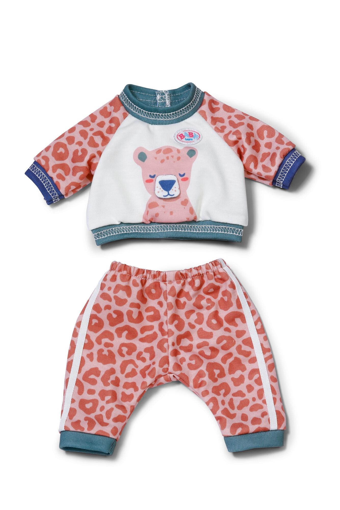 Baby Born Jogging Suit Jungle 36cm Dukker Og Dukketilbehoer 838112