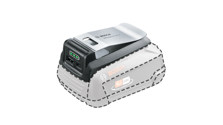 Bosch Universal USB powerbank-adapter 18V-45 Akku Lader 1600A02WS1
