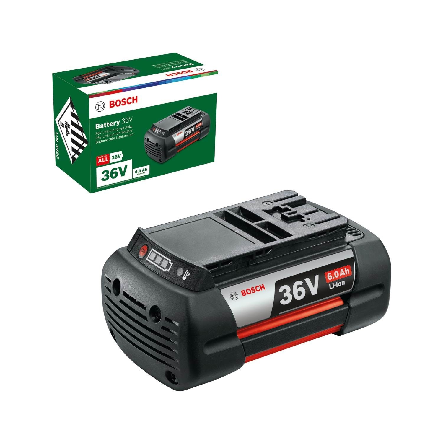Bosch BATTERI 36V 6AH LI-ION TIL HAVEVÆRKTØJ Akku Lader F016800639