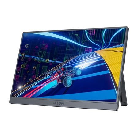 16" Arzopa Z1FC Silver Gray - 1920x1080 - 144Hz - IPS Computerskærm