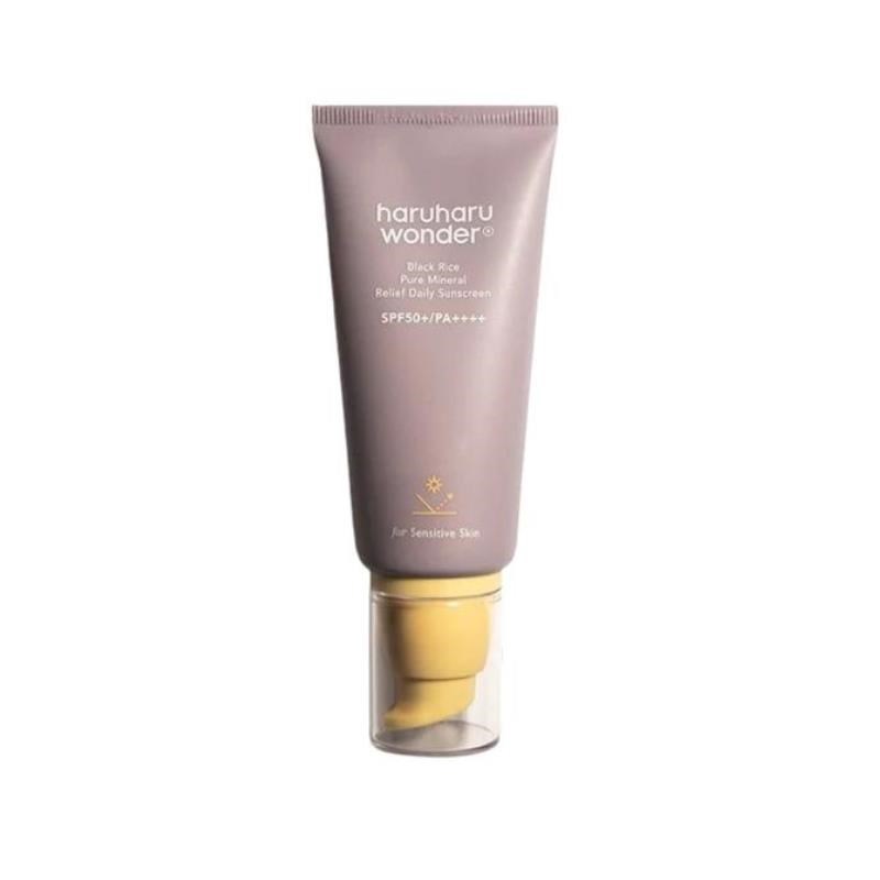 HaruHaru Wonder Black Rice Pure Mineral Relief Daily Sunscreen SPF50+ PA++++