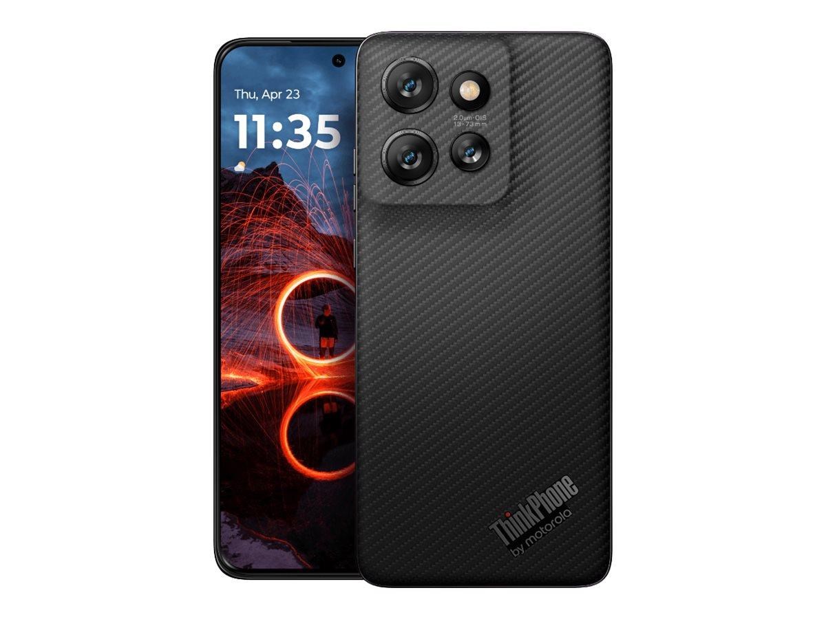 Motorola ThinkPhone 25 256GB/8GB - Carbon Black Mobiltelefon Sort PB5W0001SE