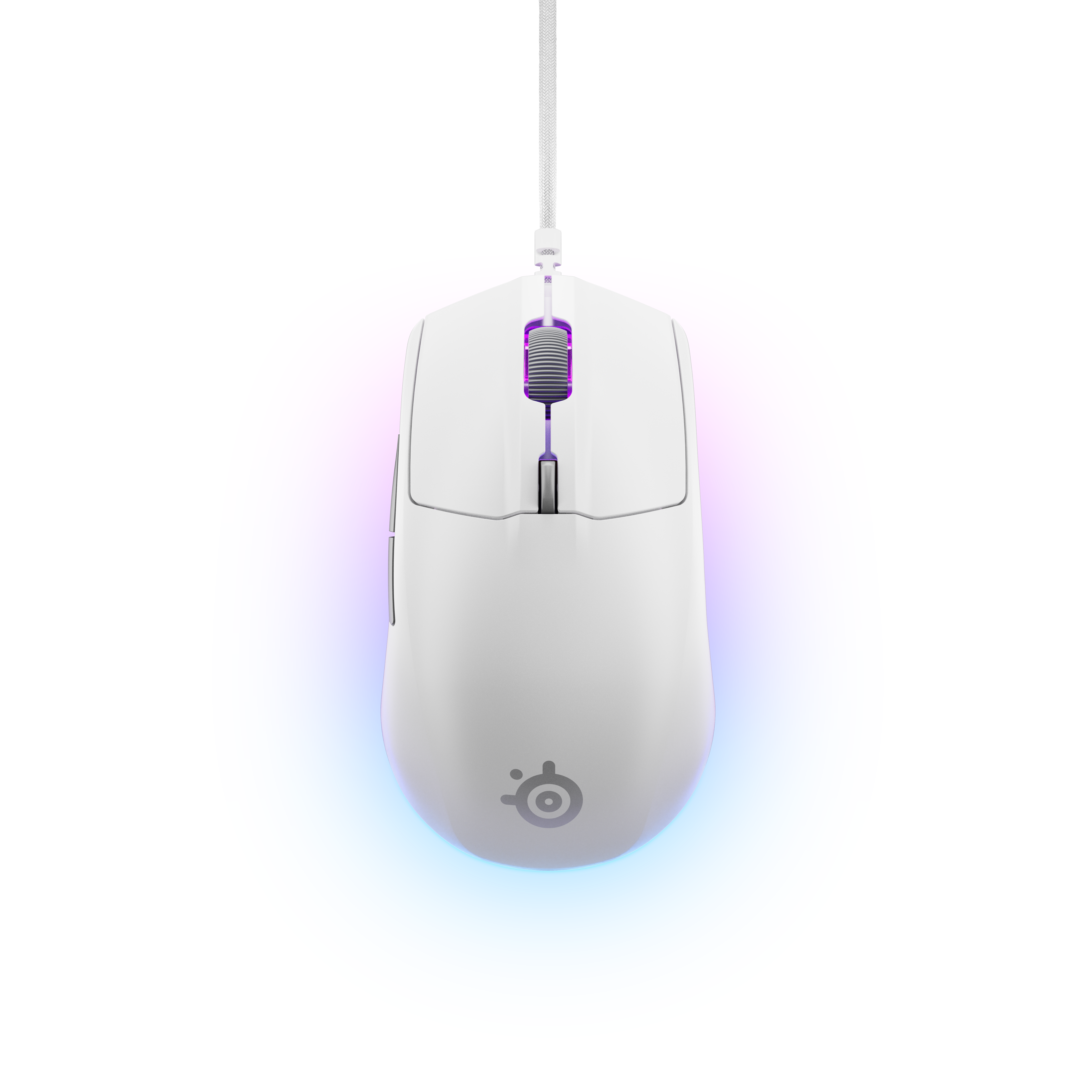 SteelSeries Rival 3 Gen 2 - Gaming Mus - Optisk - 6 knapper - Hvid Mus 62516