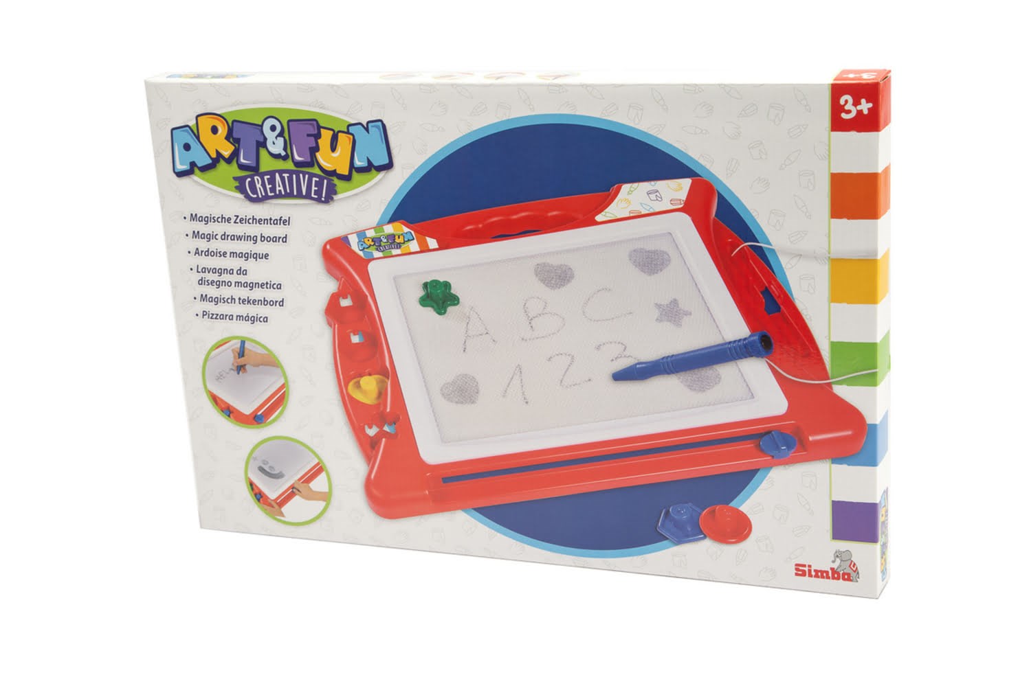 Simba Art & Fun Magisk Tegnetavle Dukker Og Dukketilbehoer 106334024