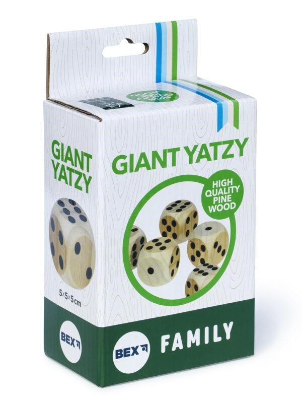 Giant Yatzy Family Pine wood