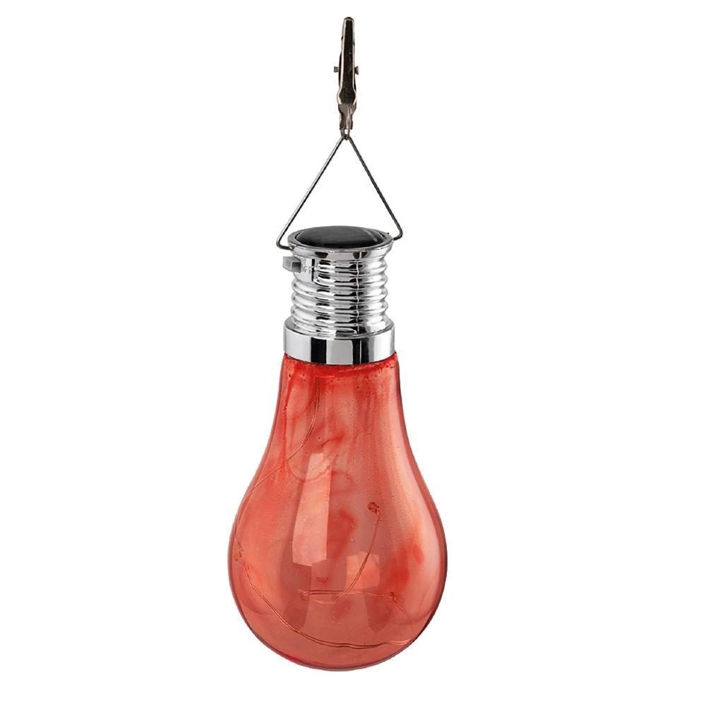 EGLO Solcelle pære H125 mm, rød Lampe 48624