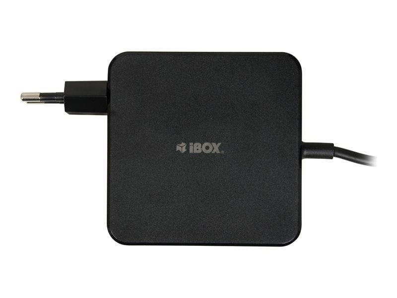 iBOX USB-C Laptop Power Adapter Automatic Current Regulation 100W Oplader Til Bærbar IUZ100TC
